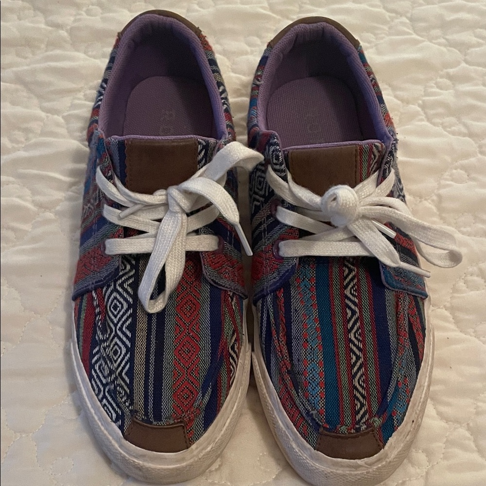 Roper Multicolor Patterned Sneakers